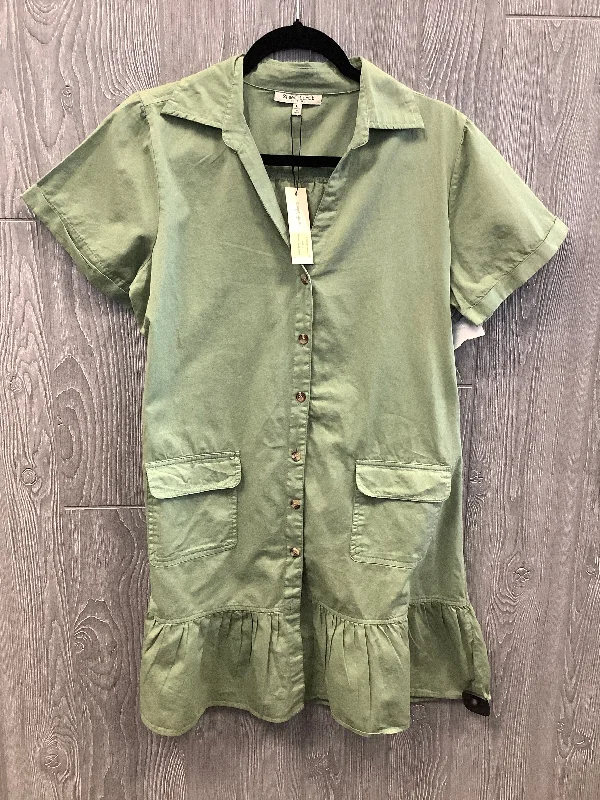 Dress Casual Short By Mph In Green, Size: L Cozy Mini Skirt