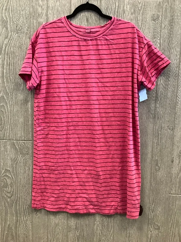 Dress Casual Short By Old Navy In Pink, Size: L Stylish Pleated Skirt