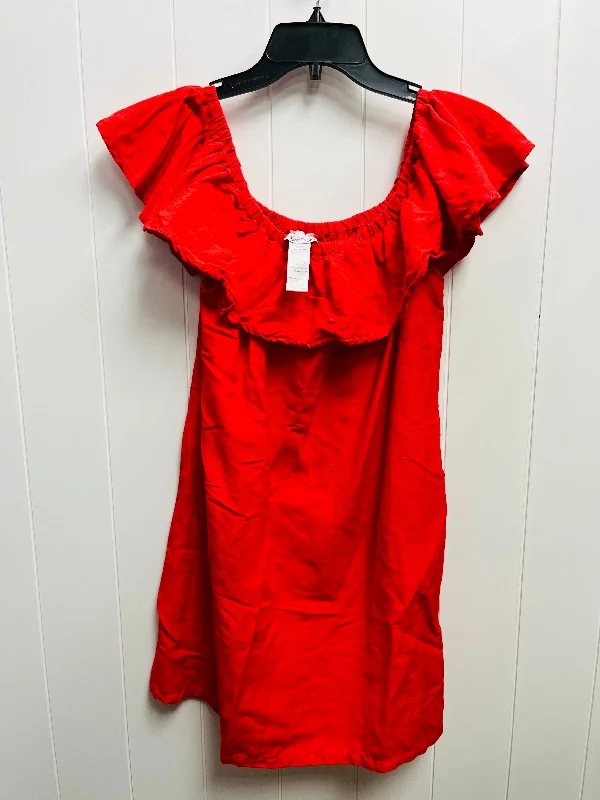 Dress Casual Short By Tommy Bahama In Red, Size: S Ruffled Mini Skirt