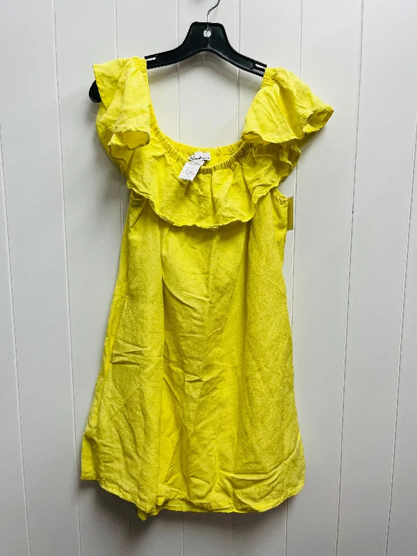 Dress Casual Short By Tommy Bahama In Yellow, Size: M Mini Skirt Look