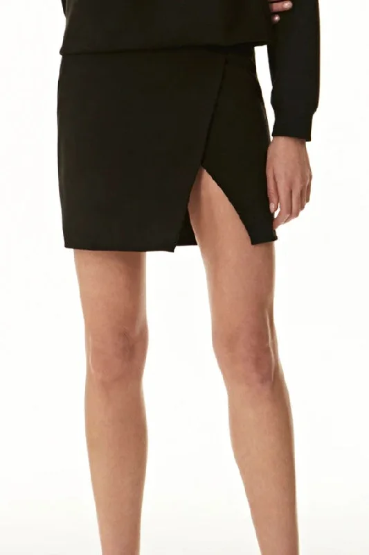 Front Slit Mini Skirt Flirty Mini Skirt