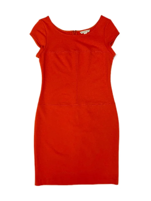 Dress Casual Midi By Banana Republic In Orange, Size: 2 Fashion Midi Skirt