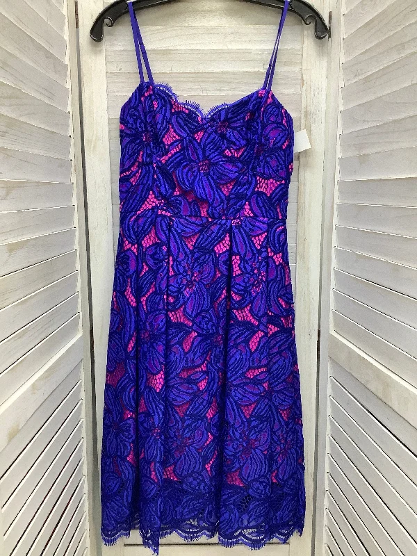 Dress Casual Midi By Lilly Pulitzer In Blue & Pink, Size: 0 Classic Midi Skirt